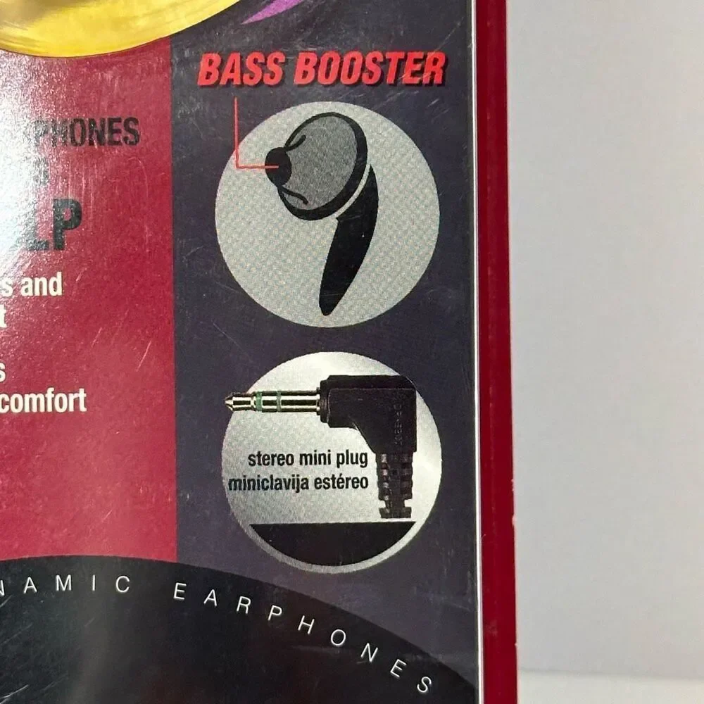 Sony Groove MDR-ED228LP 1998 Vintage Earphones 1998 Japan Rare UNOPENED
